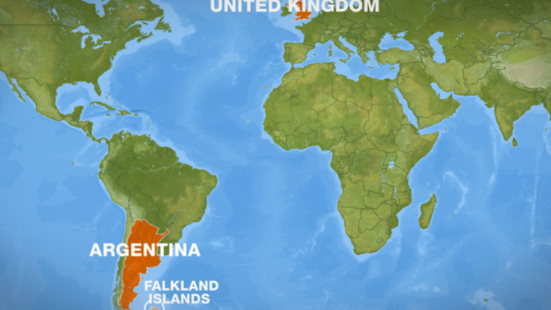 Буенос Айрес ще изписва указателните табелки за Фолкландските острови с аржентинските им имена 