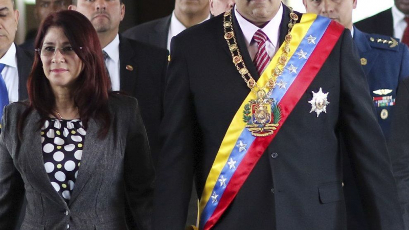 САЩ „удариха“ съпругата на Николас Мадуро 