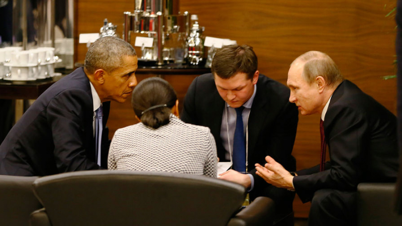 „Блумбърг”: Путин се превърна от аутсайдер в лидер на срещата на Г-20 в Турция, признат и от Обама (ВИДЕО)
