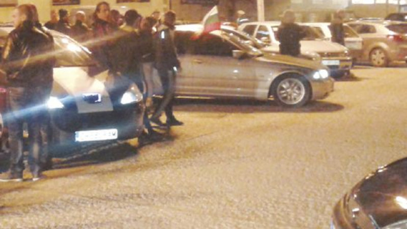 Тапа на изхода на Пазарджик заради протеста за винетките 
