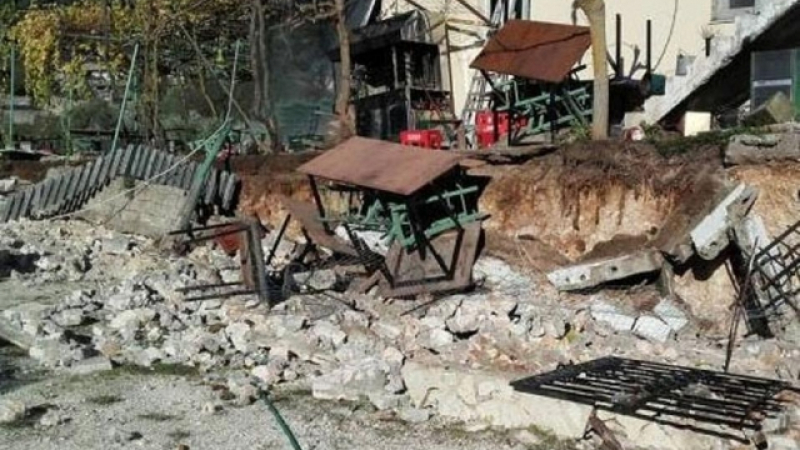 Трагедия в Гърция след силното земетресение (СНИМКИ/ВИДЕО)