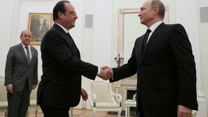 Путин: Русия се обединява с Франция в борбата срещу злото (ВИДЕО)