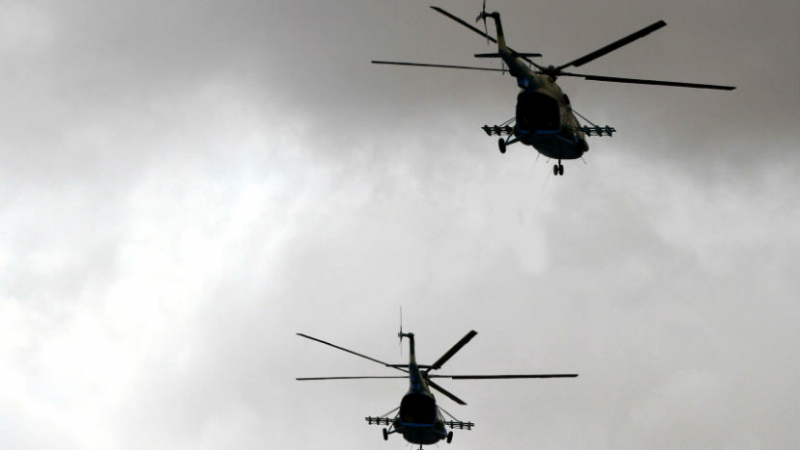 Извънредно: Терористи откриха огън по руски вертолети в Сирия