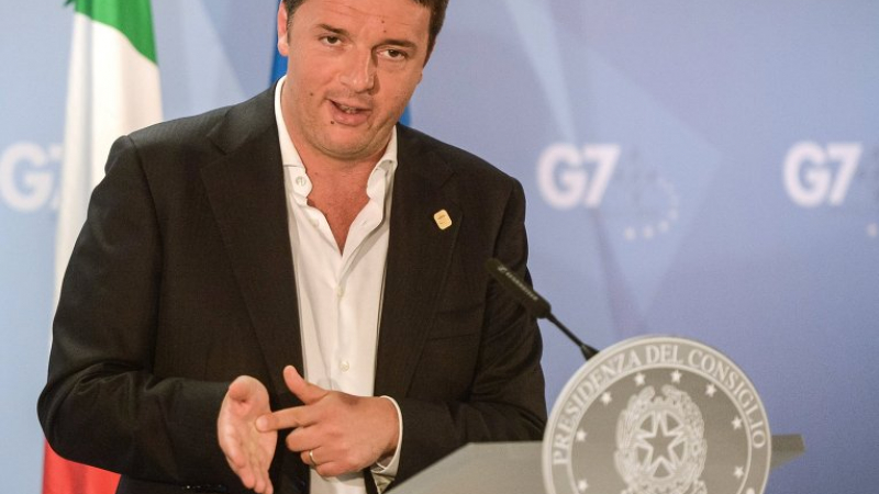Италианският президент с гореща молба към Ренци