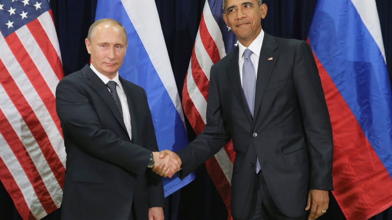 Путин и Обама обсъдиха по телефона ситуацията в Украйна и Сирия 