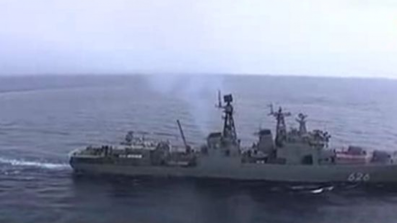 Ексклузивно за войната: Девет руски кораба държат на прицел &quot;Ислямска държава&quot;! (ВИДЕО)