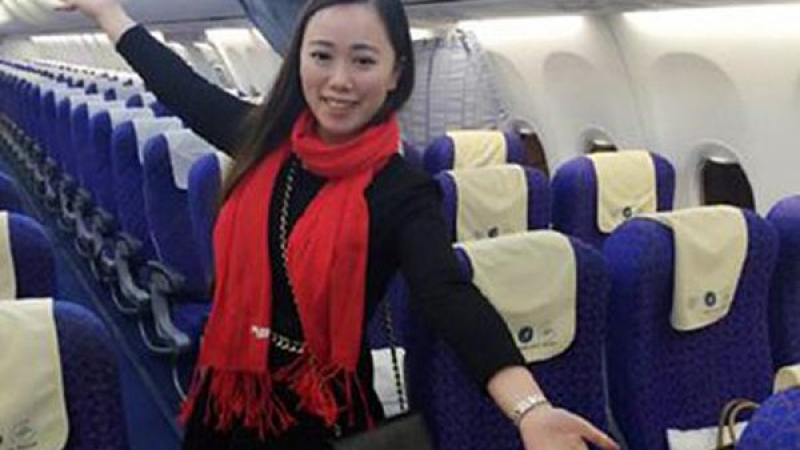 Като в частен самолет: Китайка се оказа единствен пътник по време на полет (СНИМКИ)