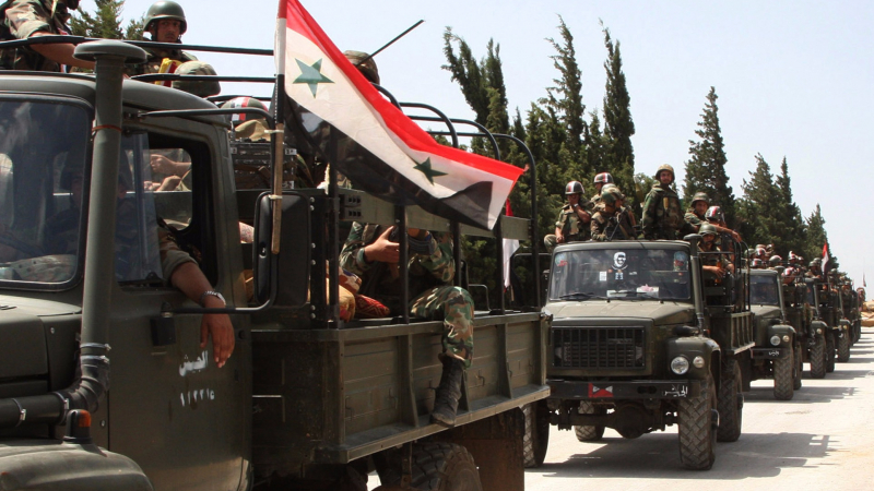 Сирийската армия достигна на 8 км от турската граница