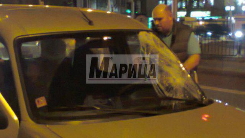 Истерия в Пловдив! Жена на шофьор крещи: &quot;Не снимайте!&quot;