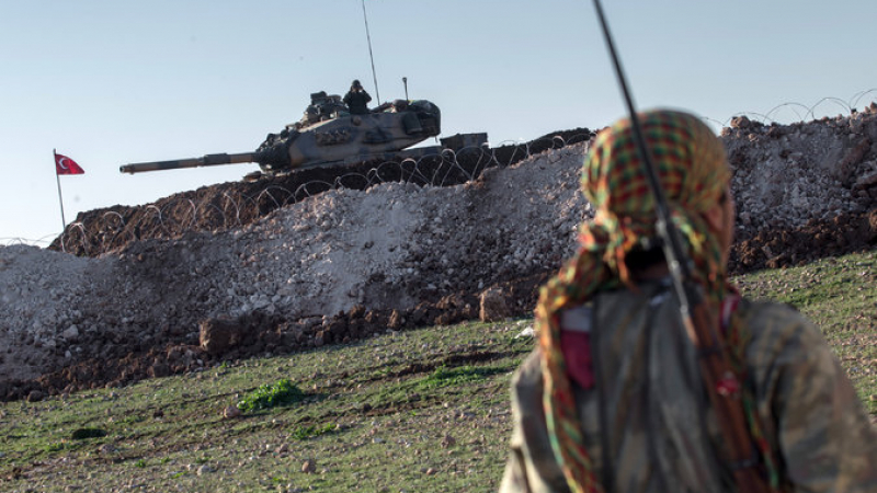 Турция поиска сухопътна военна операция в Сирия