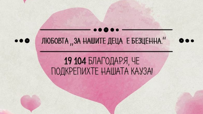 &quot;Ангелите на ЛИДЛ България&quot; събраха 19 104 лв. за фондация „За нашите деца“