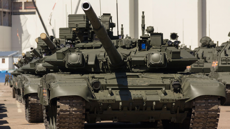 Руските танкове Т-90А получиха бойно кръщене край Алепо