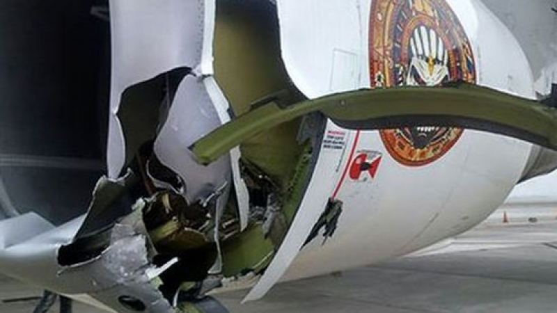 Самолетът на Iron Maiden катастрофирал тежко в Чили 