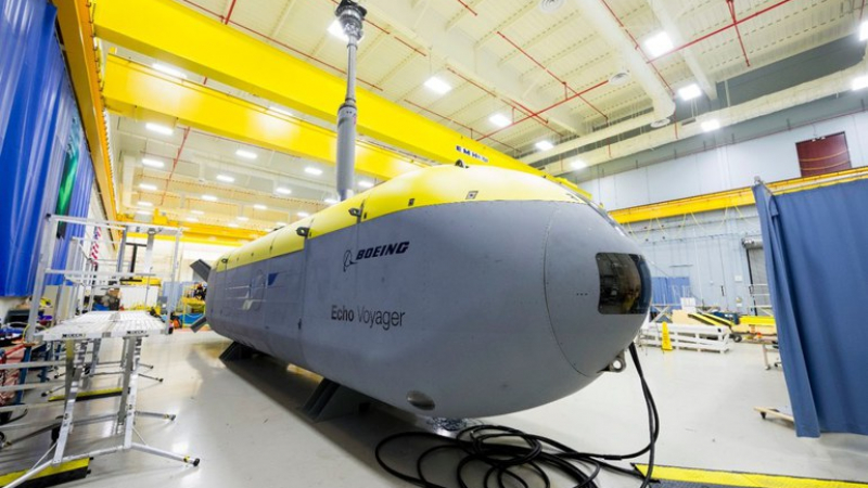Boeing разкри безпилотна подводница (ВИДЕО)