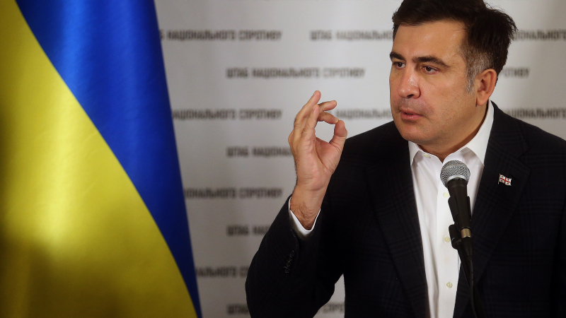 Сензационна новина за Саакашвили