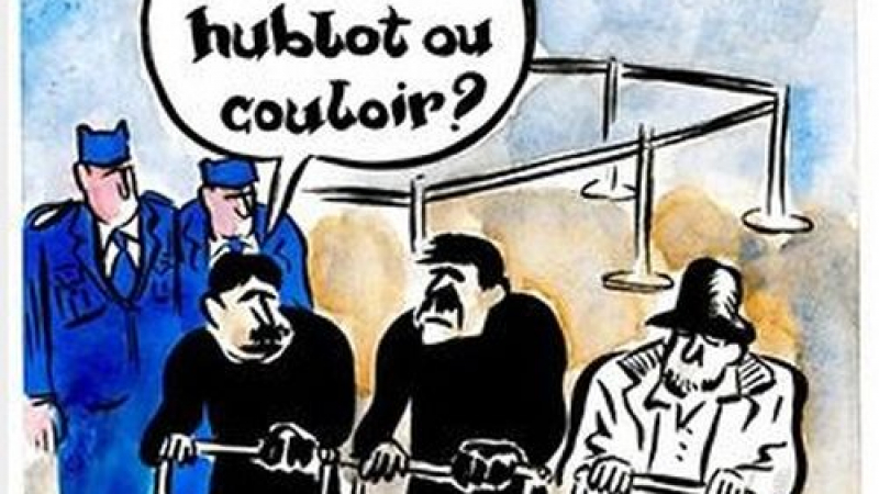 „Шарли Ебдо” изтипоса брюкселските атентатори в карикатура