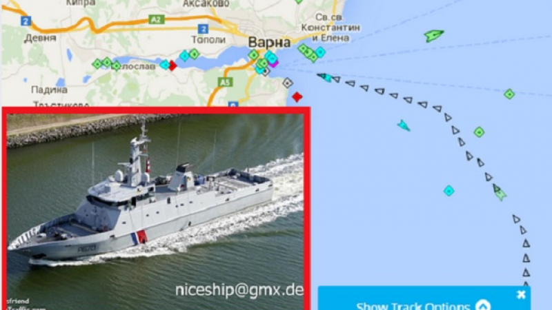 Тайнствен военен съд на НАТО се е насочил към пристанището на Варна