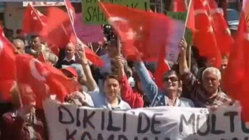 Протести в Турция заради връщането на бежанци (ВИДЕО)
