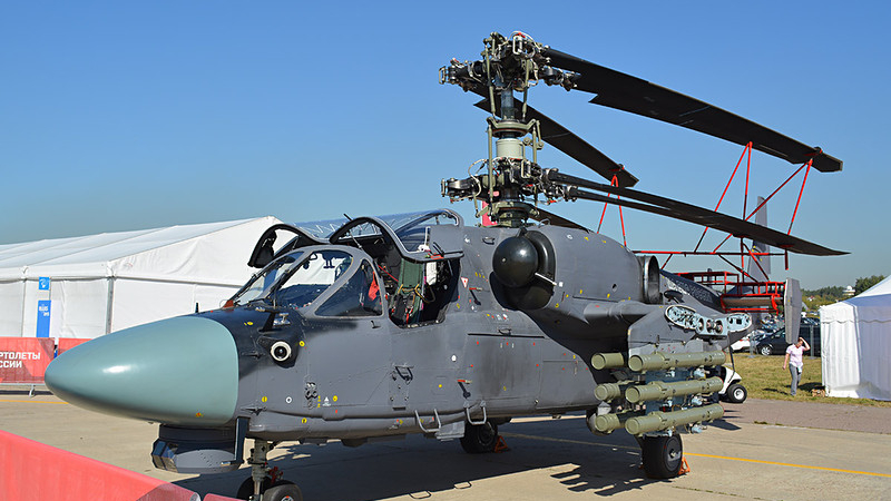 В Хмеймим са доставени допълнителни вертолети Ка-52 „Алигатор”