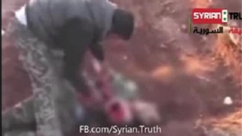 Убиха терорист канибал в Сирия!