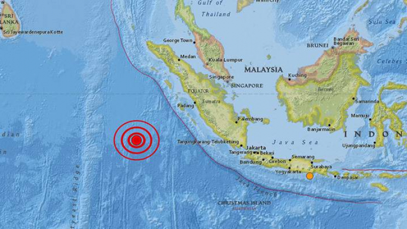 Земетресение от 5,5 по Рихтер удари бреговете на Индонезия