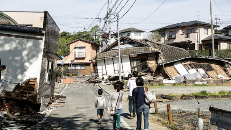 Земята под Япония полудя! 767 земетресения удариха за седмица