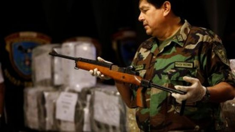 Арестуваха най-големия наркобарон на Перу