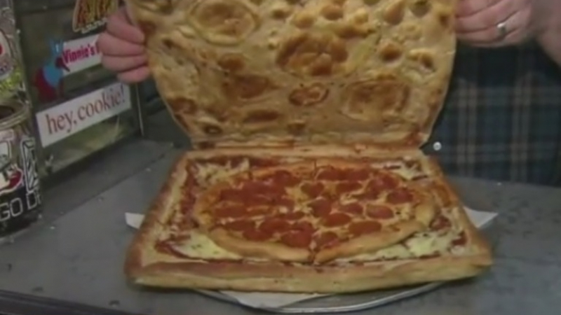Революция в кулинарията: Кутия за пица, която става за ядене (ВИДЕО)