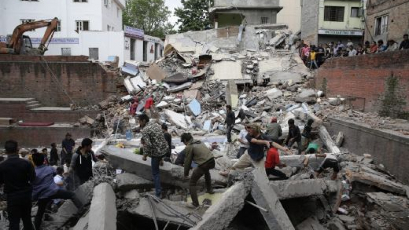 Мощно земетресение разтърси Тибет и рани 60 души