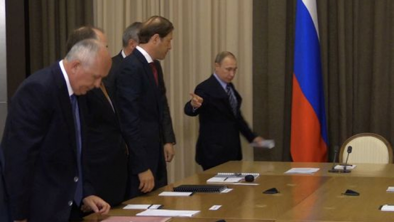 Путин скастри сериозно Рогозин (ВИДЕО)