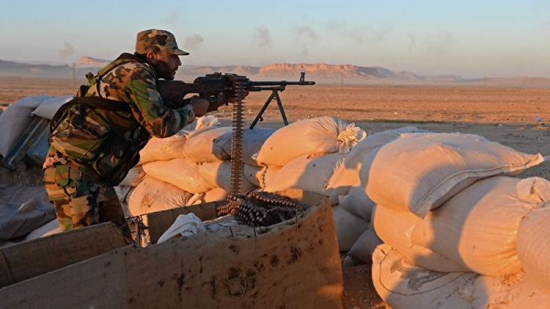 Сирийската армия отрязала снабдяването на ИД в район на газово находище 