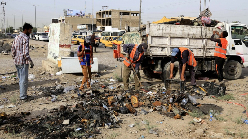 Ирак потъна в кръв, 72 трупа, 140 ранени след серия от атентати днес (ВИДЕО 18+)