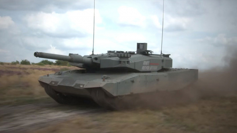 Първо ВИДЕО: Германците показаха своя танк на бъдещето 