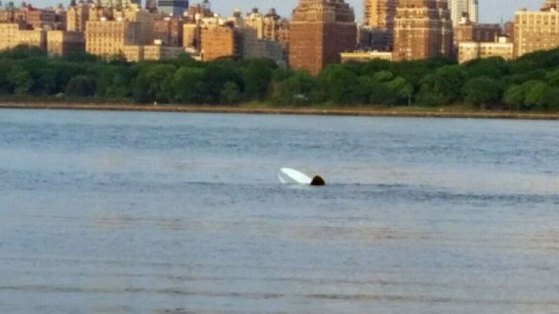 Изтребител-бомбардировач падна в река Хъдсън в Ню Йорк (ВИДЕО)