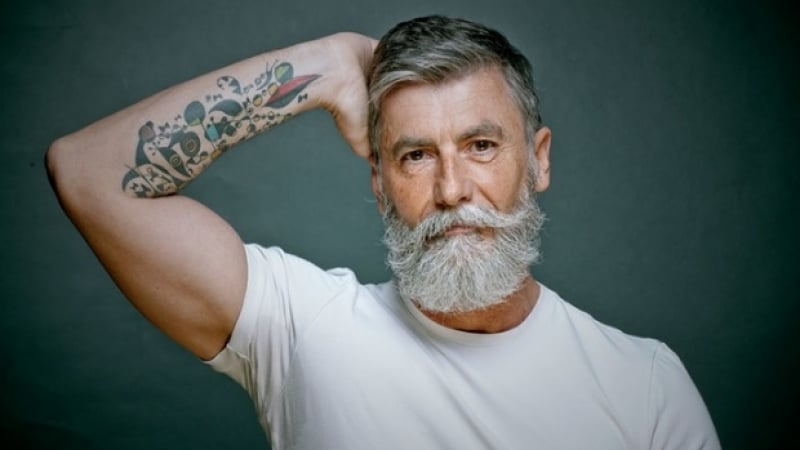 60-годишен мъж стана модел, след като пусна брада (СНИМКИ)