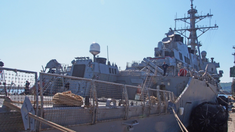 Лейтенант Шон Екуънт: Американският флот ще продължи да действа в Черно море