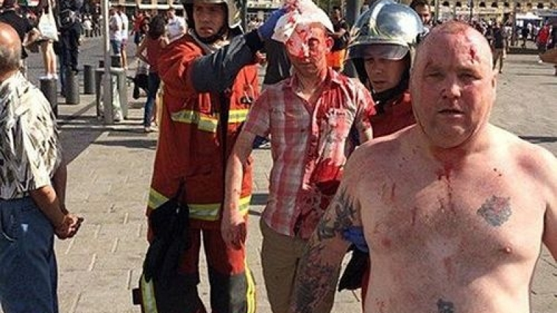 Най-малко 35-ма ранени след кървавия ад в Марсилия (ВИДЕО)