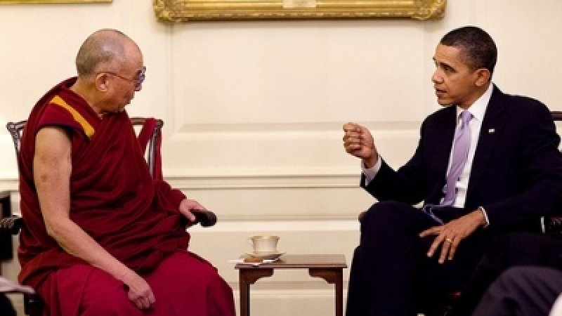 Обама проведе закрита среща с Далай Лама