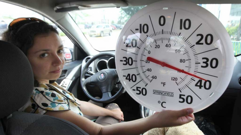 Какво не бива да забравяме в колата, когато е паркирана при 40 градусова жега? (ВИДЕО)