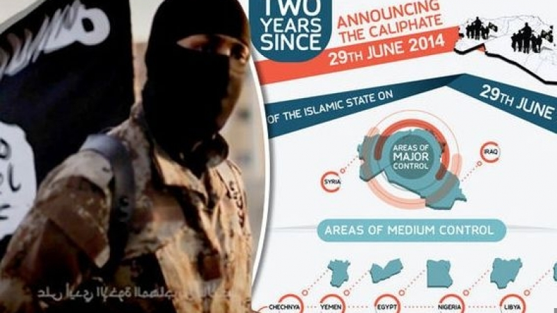 За ЧРД: „Ислямска държава” се похвали докъде стигат пипалата й (ГРАФИКА)