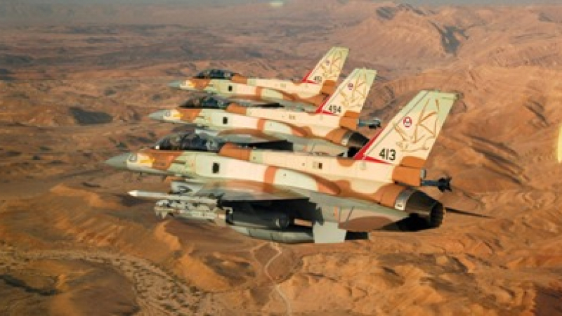 Израел нанесъл авиационен удар по „враждебни” сили в Сирия