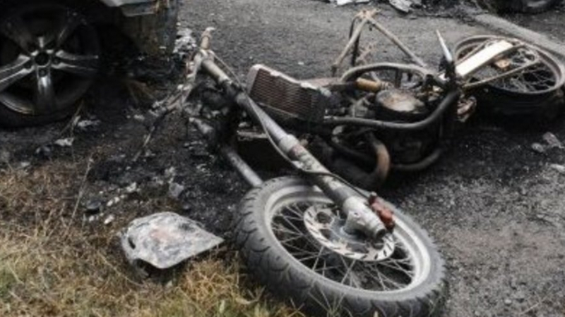 Сигнал до БЛИЦ: Моторист катастрофира лошо на Околовръстното в столицата