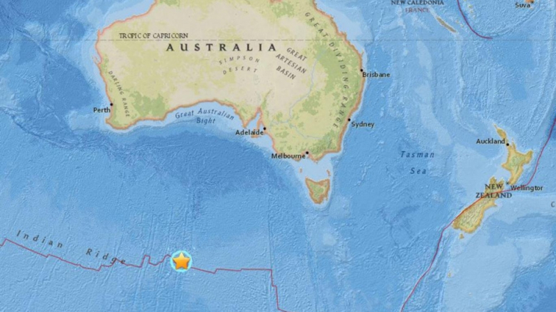 Силно земетресение разтресе Австралия