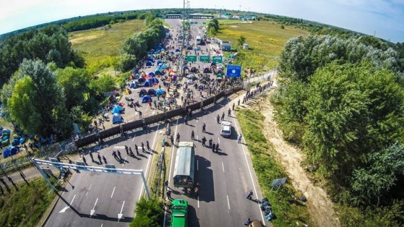 Бежанци провеждат гладна стачка на сръбско-унгарската граница