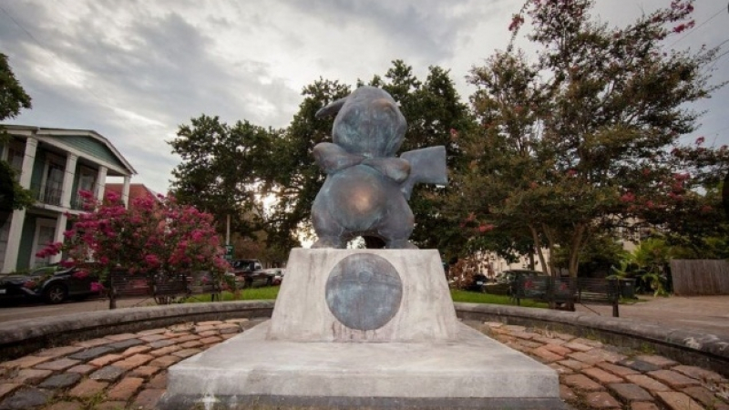 Статуя на Покемон се появи в парк в Ню Орлиънс (СНИМКА)
