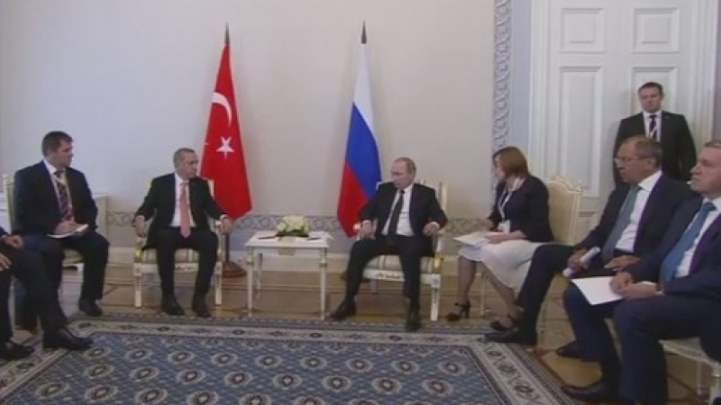 Ето колко време Путин и Ердоган преговаряха в тесен кръг