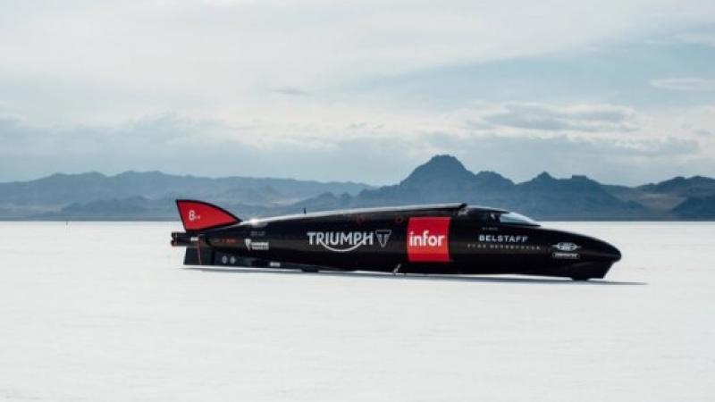 Най-бързият Triumph "лети" с 439 км/ч