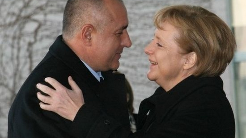 Бойко Борисов на среща с Меркел  
