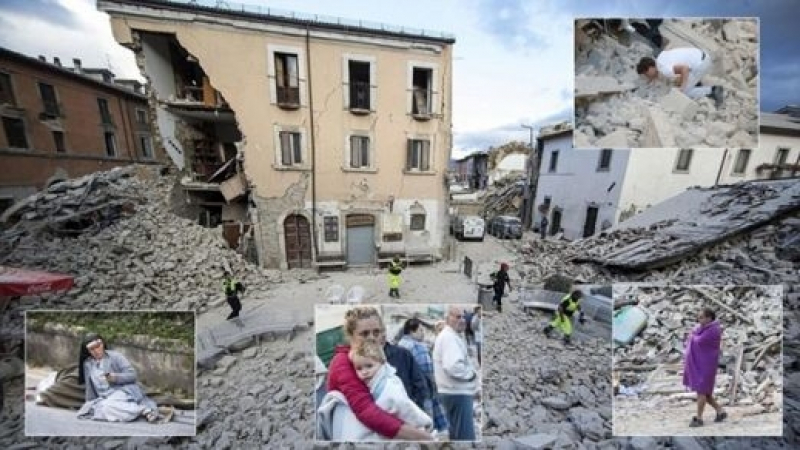 Ужасът в Италия! Минимум 247 са жертвите на земетресението