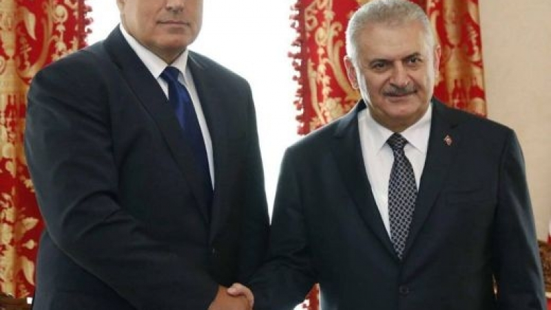 Борисов с важно изявление  на срещата с турския премиер в Истанбул (СНИМКИ)